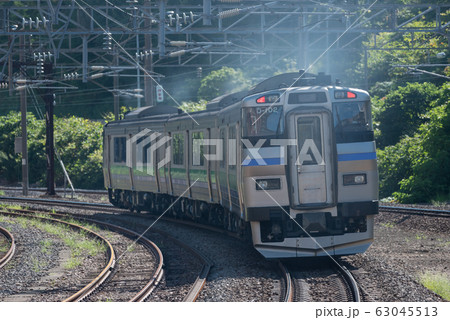 JR北海道キハ201系 小樽築港駅 JR北海道キハ201系 小樽築港駅 63045513