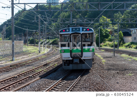 JR北海道721系　小樽築港駅 63045524
