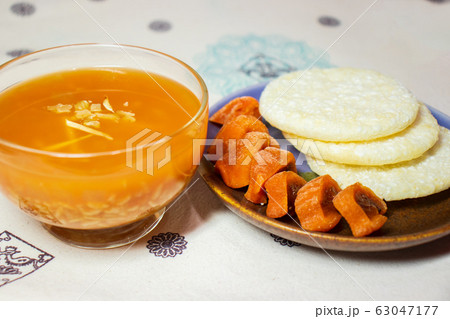 デザート 干し柿 韓国料理 63047177
