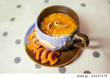 甘酒 干し柿 デザート 63047179