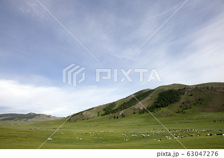 モンゴルの風景 63047276