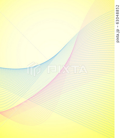 シンプルで抽象的な曲線の背景画像 63048852