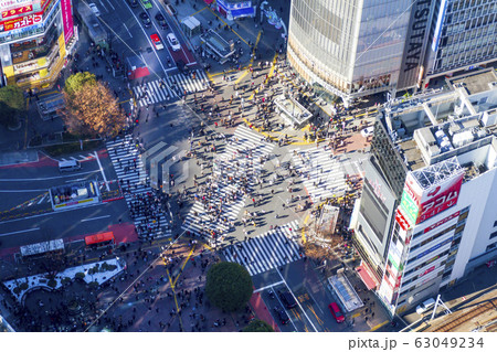 渋谷スクランブル交差点 63049234