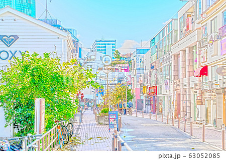 【東京都】原宿の街並み 【東京都】原宿の街並み 63052085