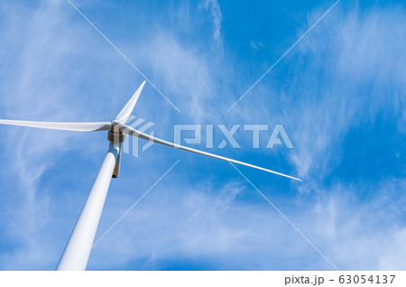 福井　あわら　夢ぐるま　風力発電　風車　3月 63054137