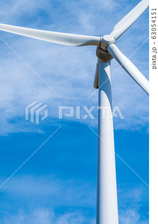 福井　あわら　夢ぐるま　風力発電　風車　3月 63054151