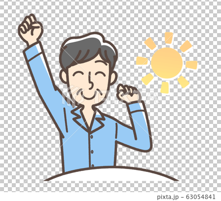 Good sleep Men No background 63054841
