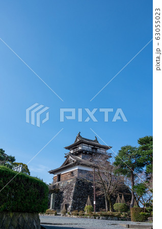 福井県　丸岡城（現存する日本最古の天守閣）2020年3月上旬 63055023