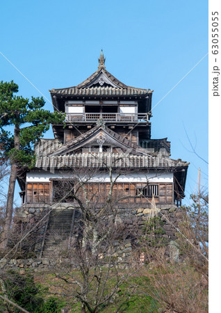福井県 丸岡城(現存する日本最古の天守閣)2020年3月上旬 福井県 丸岡城(現存する日本最古の天守閣)2020年3月上旬 63055055