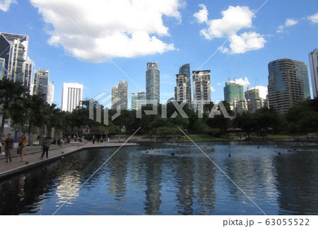 マレーシア 観光イメージ クアラルンプール のイラスト素材