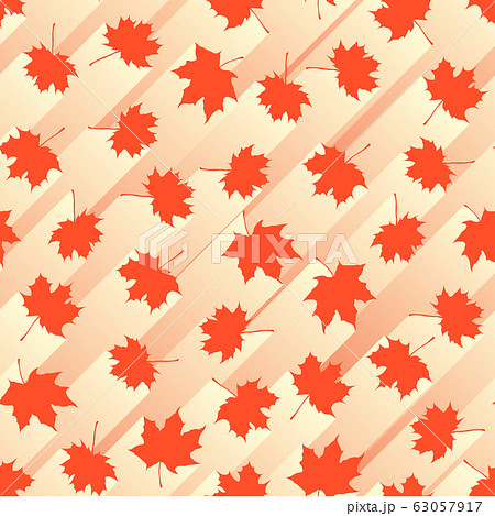 Seamless abstract background with red maple leaves on white. Seamless abstract background with red maple leaves on white. 63057917