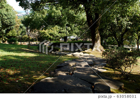 熊本市 武蔵塚公園(宮本武蔵ゆかりの緑豊かな公園) 熊本市 武蔵塚公園(宮本武蔵ゆかりの緑豊かな公園) 63058031
