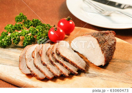 手作りポークパストラミ 63060473