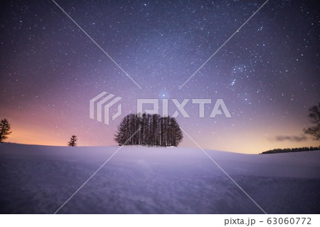 冬の美瑛 マイルドセブンの丘 冬の美瑛 マイルドセブンの丘 63060772