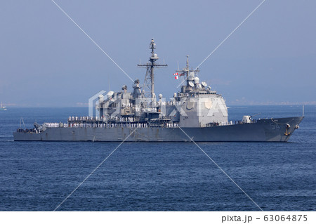タイコンデロガ級ミサイル巡洋艦　イージス艦 63064875