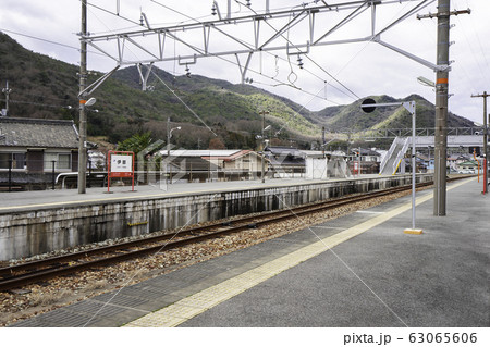 JR伊部駅　ホーム　岡山県備前市 63065606