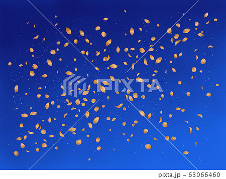 星空を舞う枯葉・横長 63066460