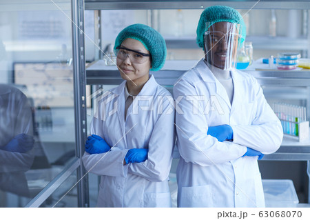 Modern Laboratory Workers Portrait Modern Laboratory Workers Portrait 63068070