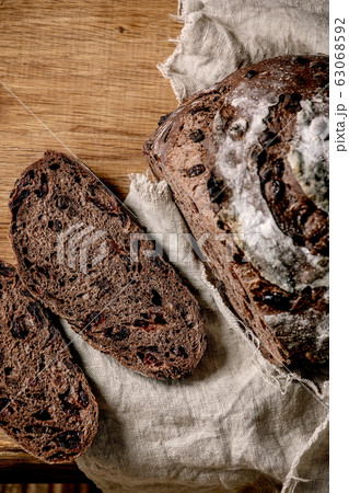 Homemade chocolate bread 63068592