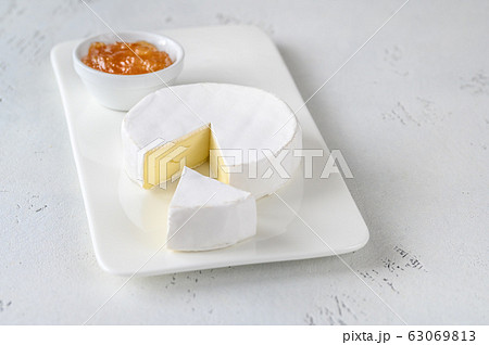 Camembert cheese 63069813