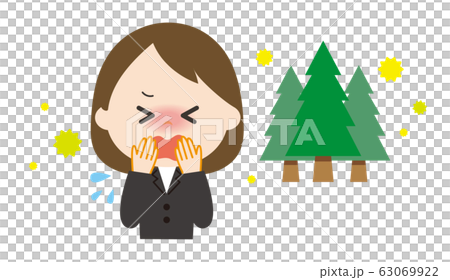 Woman pollen sneezing suit Woman pollen sneezing suit 63069922