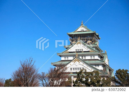 大阪城　(12月　晴れ) 63072002