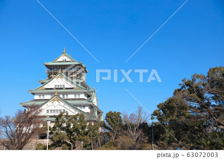 大阪城　(12月　晴れ) 63072003