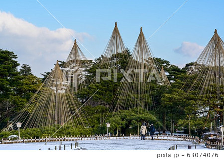 雪の兼六園 雪の兼六園 63074076