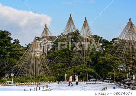 雪の兼六園 雪の兼六園 63074077