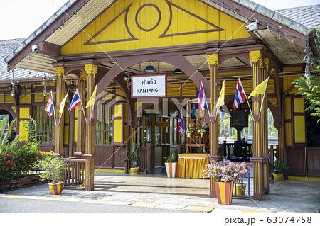 タイ国鉄南本線終点カンタン駅 63074758