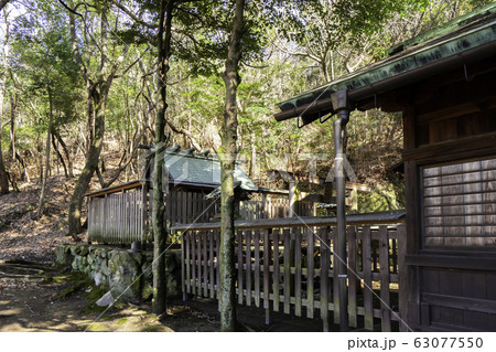忌部神社　本殿　備前焼本通り　岡山県備前市 63077550