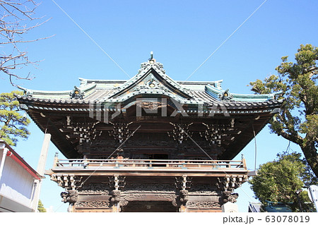 帝釈天題経寺　二天門 63078019
