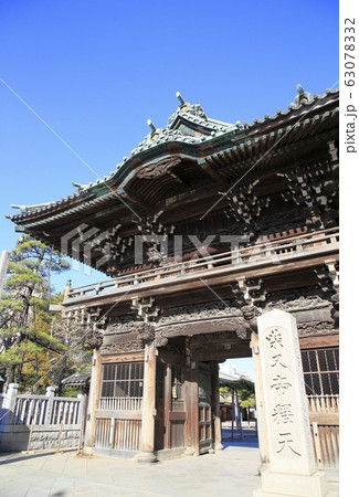 帝釈天題経寺　二天門 63078332