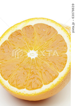 清見オレンジの切り口 63078639