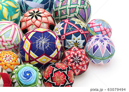 手毬の写真素材