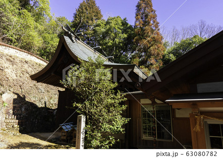 天津神社　本殿　備前焼本通り　岡山県備前市 63080782