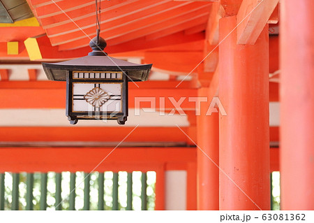 神社の提灯 神社の提灯 63081362