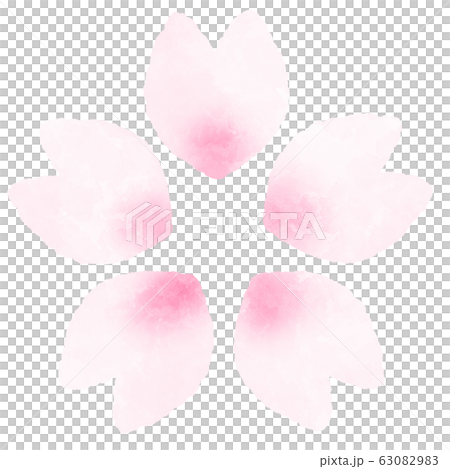 櫻花,花瓣,水彩風格插圖素材 櫻花,花瓣,水彩風格插圖素材 63082983