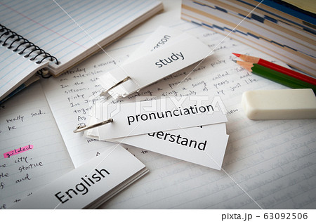 単語カード　英語　教育 63092506