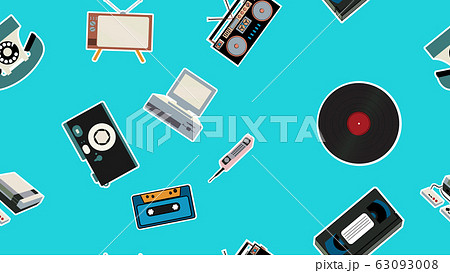 Texture, seamless pattern of old retro hipster Texture, seamless pattern of old retro hipster 63093008