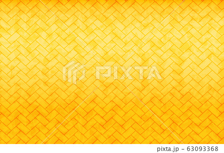 金色の和紙と和柄：檜垣 63093368