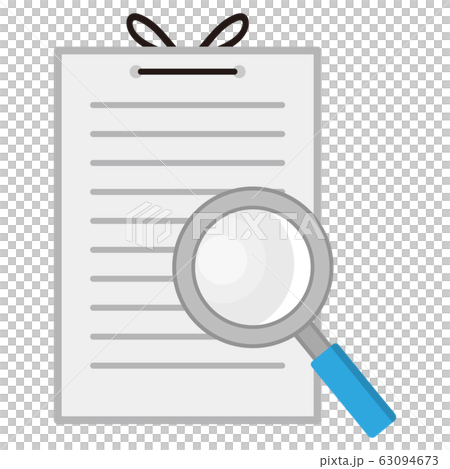 ルーペと文書 63094673