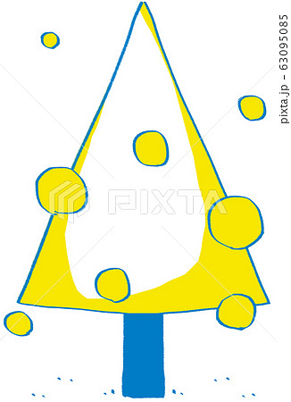 スギ花粉 ヒノキ花粉のイラスト素材