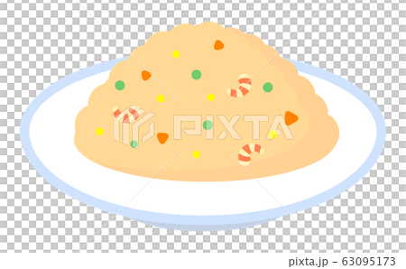 Fried rice illustration - Stock Illustration [63095173] - PIXTA