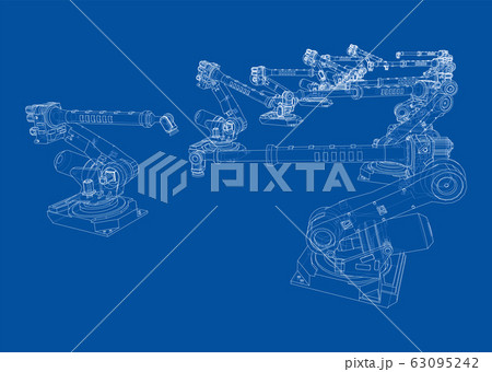 A industral robots manipulators 63095242