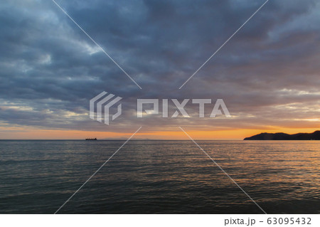 「山口県光市」虹ヶ浜海水浴場・シャボン玉 63095432