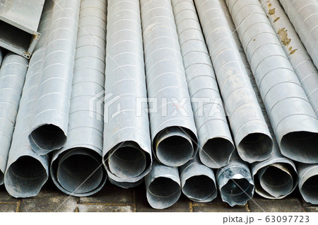 Large iron metal tin corrugated ventilation  63097723