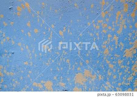 Blue iron old scratched ragged sheet metal Blue iron old scratched ragged sheet metal 63098031