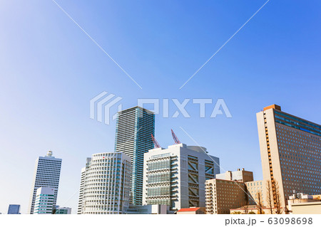 【大阪】中之島のビル群 63098698