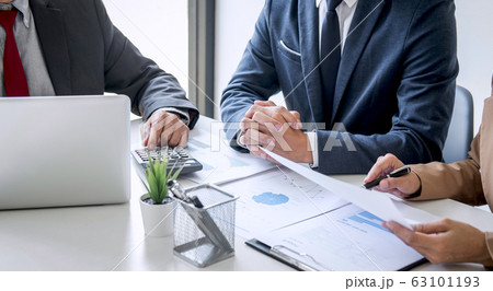 Group of Business partner professional team 63101193